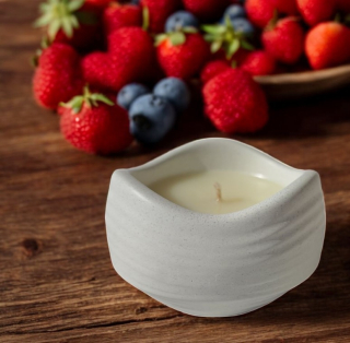 Svíčka - lesní ovoce 002